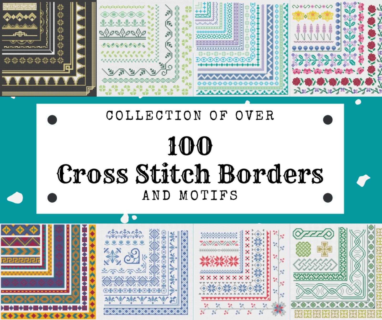 Borders Collection cross stitch pattern